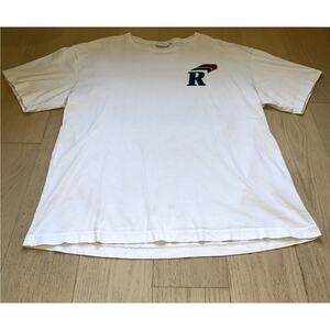 Rhude R Logo T-Shirt Vintage White
